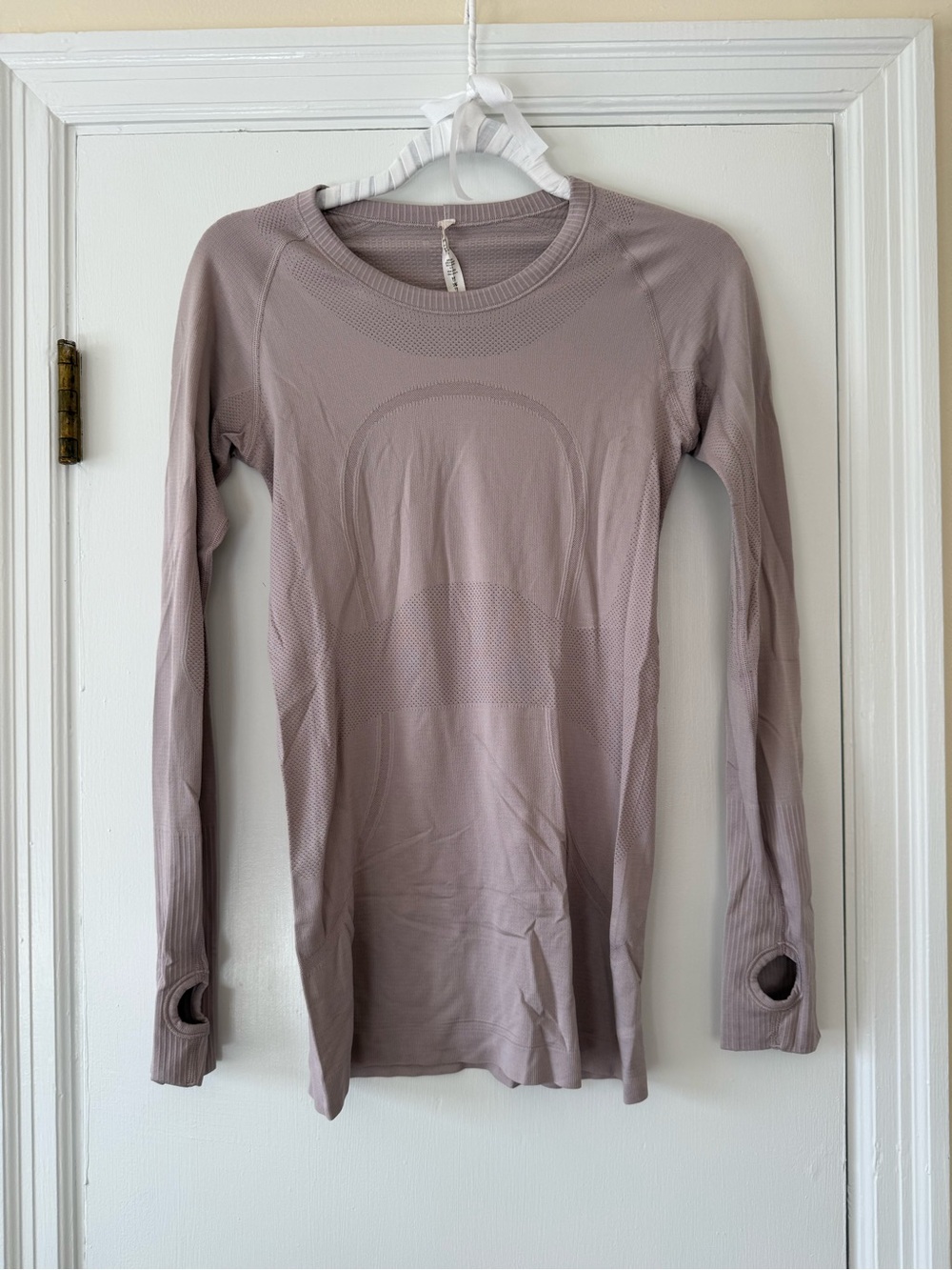 lululemon athletica Swiftly Tech Long Sleeve Crew in Smoky Blush